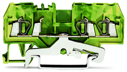 WAGO 280-687 280-687 WAGO - 3-conductor ground terminal block; 2.5 mm²; center marking; for DIN-rail 35 x 15 and 35 x 7.5; CAGE CLAMP®; 2,50 mm²; green-yellow 280-687 on Powermatic Associates