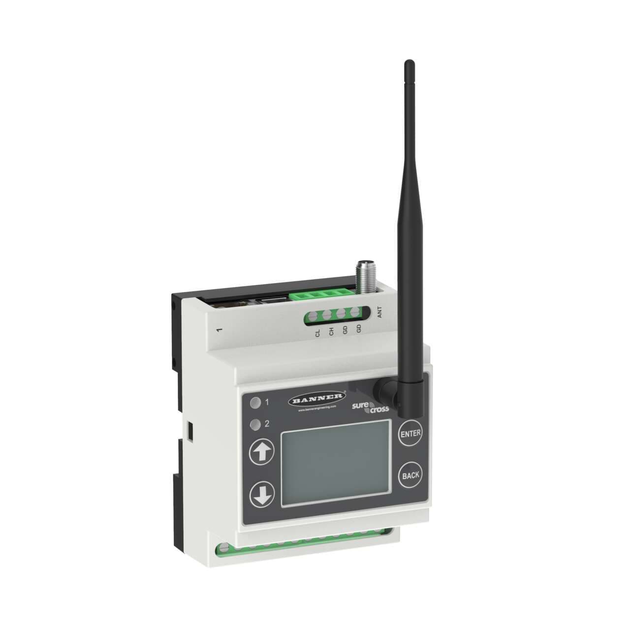 Banner DXM700-B1R1 DXM700 Controller; DX80 Performance Gateway 900 MHz 1 W; Outputs: 4 PNP; M7 Processor, 16MB Memory, LCD Display; RS485, Ethernet, USB DXM700-B1R1 on Powermatic Associates