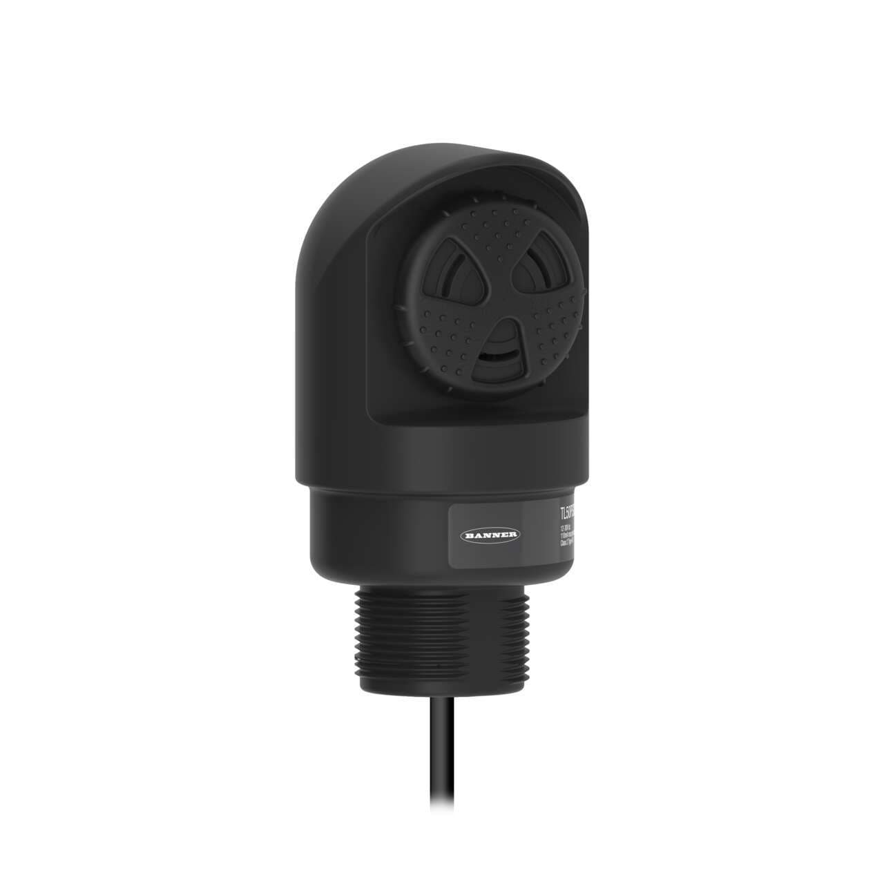 Banner TL50ALS4 Tower Light: Sealed Audible Staccato Indicator; Voltage: 12-30 V dc or 24 V ac Environmental Rating: IP67; Input: Bimodal; 2 m (6.5 ft) Integral Cable TL50ALS4 on Powermatic Associates