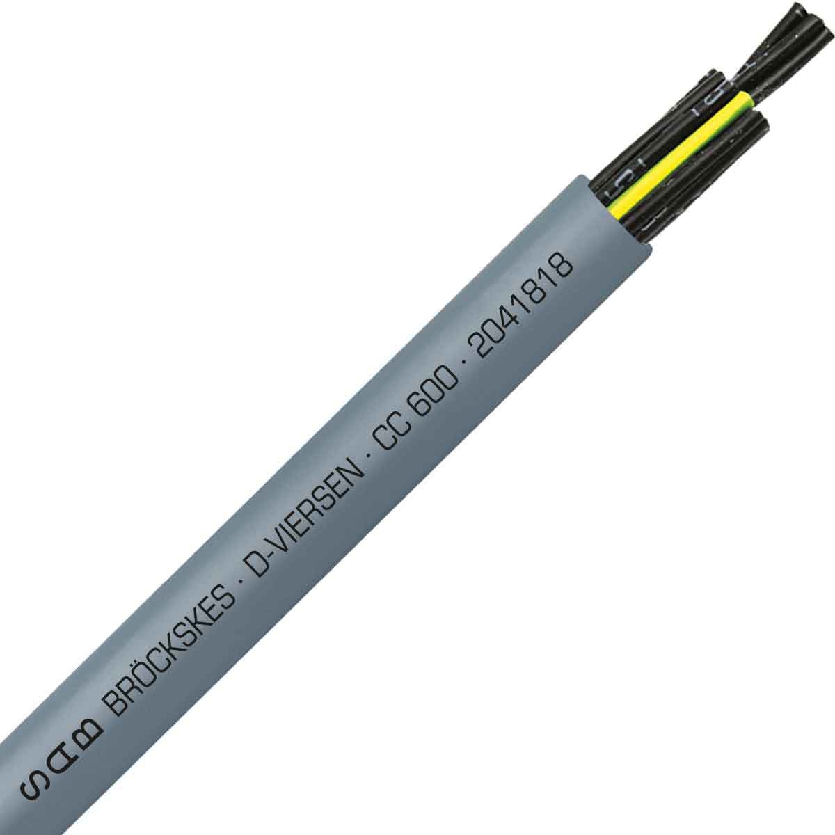 SAB 2041818 CC 600 - 18 AWG/18c, oil resistant PVC flexible control cable, 600V, UL, CSA, VDE, CE, RoHS 2041818 on Powermatic Associates