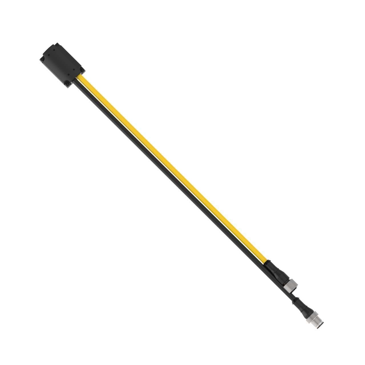 Banner DES4-M51-F51-D Banner DES4-M51-F51-D - S4B CASCADE Custom to M12 Double-Ended; 5-pin M12 Male Branch 400 mm, Black PVC Jacket (1); 5-pin M12 Female Branch 350 mm, Yellow PVC Jacket(1); Nickel-Plated Brass Coupling Nut DES4-M51-F51-D on Powermatic Associates