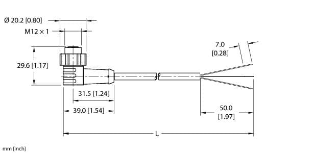 Turck EKWT-A4.300-GC2K-15 EKWT-A4.300-GC2K-15 Turck - EKWT-A4.300-GC2K-15 Actuator and Sensor Cordset, Connection Cable EKWT-A4.300-GC2K-15 on Powermatic Associates
