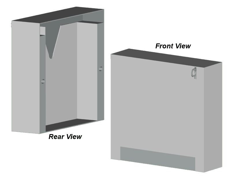 Saginaw Control SCE-CDPK CD Pocket Storage Media, Height:6.00", Width:6.00", Depth:2.00", SCE-CDPK on Powermatic Associates