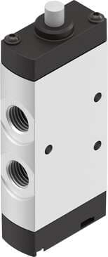 Festo 8031302 stem actuated valve VMEF-S-M52-M-G14 Valve function: 5/2 monostable, Type of actuation: mechanical, Width: 20 mm, Standard nominal flow rate: 1200 l/min, Operating pressure MPa: -0,095 - 1 MPa 8031302 on Powermatic Associates