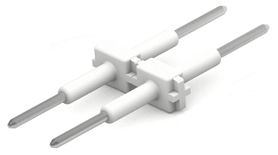 WAGO 2061-902 2061-902 WAGO - Board-to-Board Link; Pin spacing 6 mm; 2-pole; Length: 30 mm; white 2061-902 on Powermatic Associates