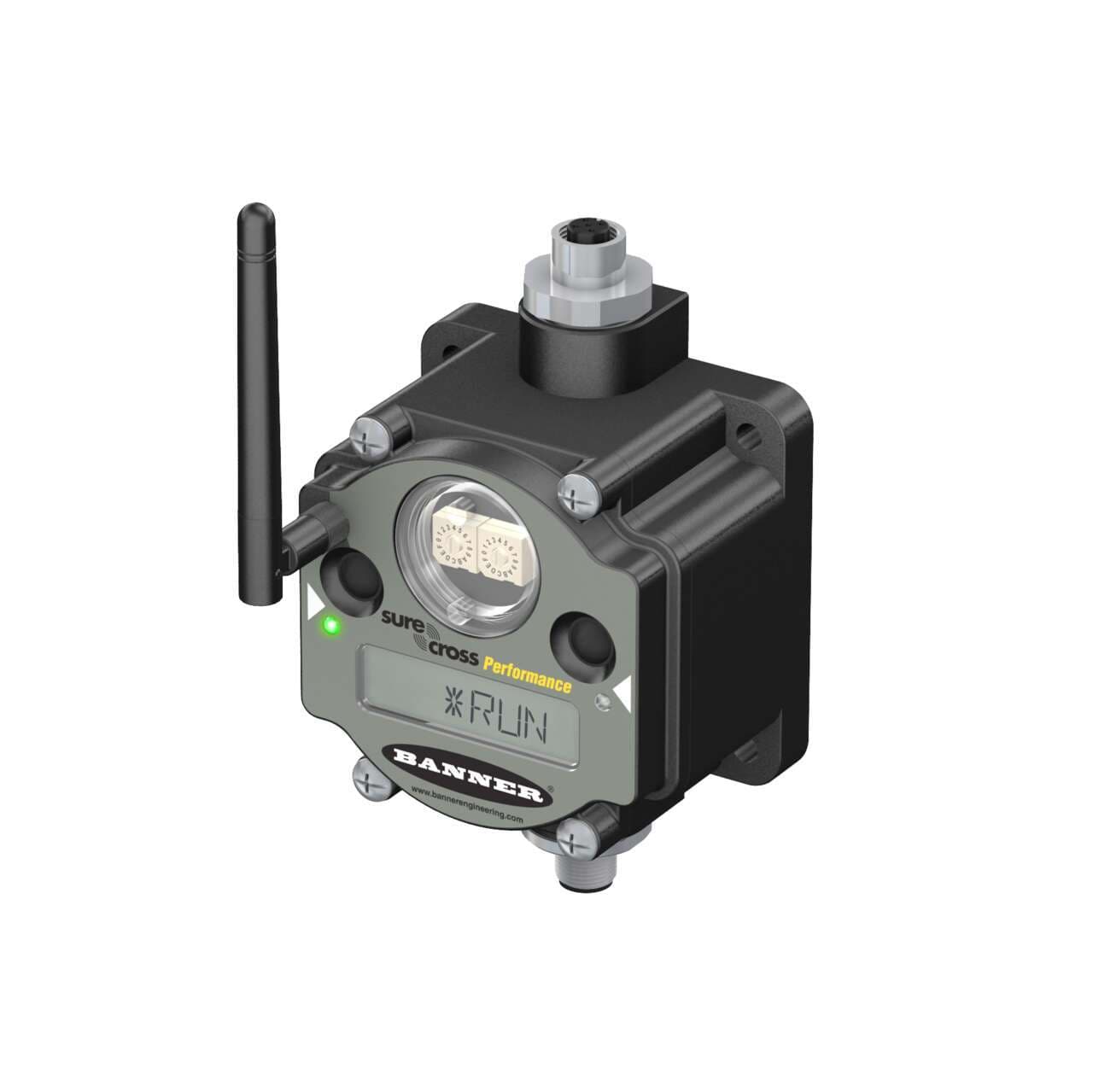 Banner DX80N2X6S-P6 DX80 Performance 2.4 GHz Node 65 mW IP67; 1-Wire Serial Interface; 10-30 V dc; Female M12; Male M12 for Power DX80N2X6S-P6 on Powermatic Associates