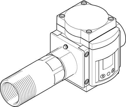 Festo 573357 flow sensor SFAM-90-15000L-TG112-2SV-M12 For threaded mounting. Authorisation: (* RCM Mark, * c UL us - Recognized (OL)), CE mark (see declaration of conformity): (* to EU directive for EMC, * in accordance with EU RoHS directive), KC mark: KC-EMV, Certif 573357 on Powermatic Associates