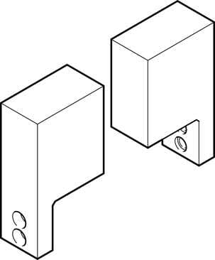 Festo 1180950 gripper jaw blank BUB-HGPD-35 Suitable for parallel gripper HGPD. Size: 35, Assembly position: Any, Corrosion resistance classification CRC: 2 - Moderate corrosion stress, Ambient temperature: 5 - 60 °C, Product weight per gripper jaw: 278 g 1180950 on Powermatic Associates