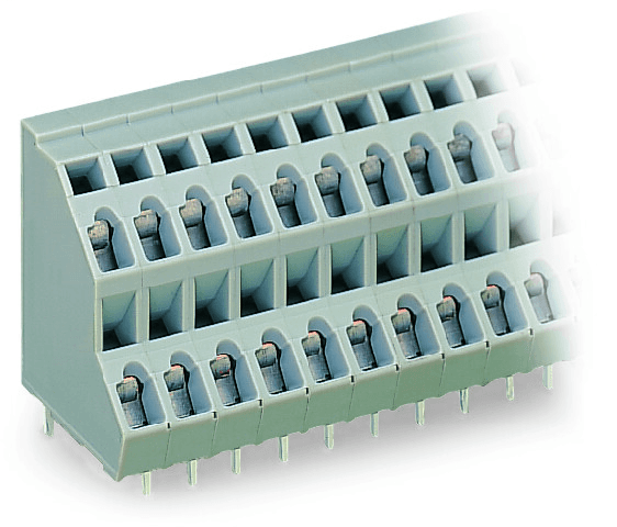 WAGO 736-116 736-116 WAGO - Double-deck PCB terminal block; 2.5 mm²; Pin spacing 5 mm; 32-pole; CAGE CLAMP®; 2,50 mm²; gray 736-116 on Powermatic Associates
