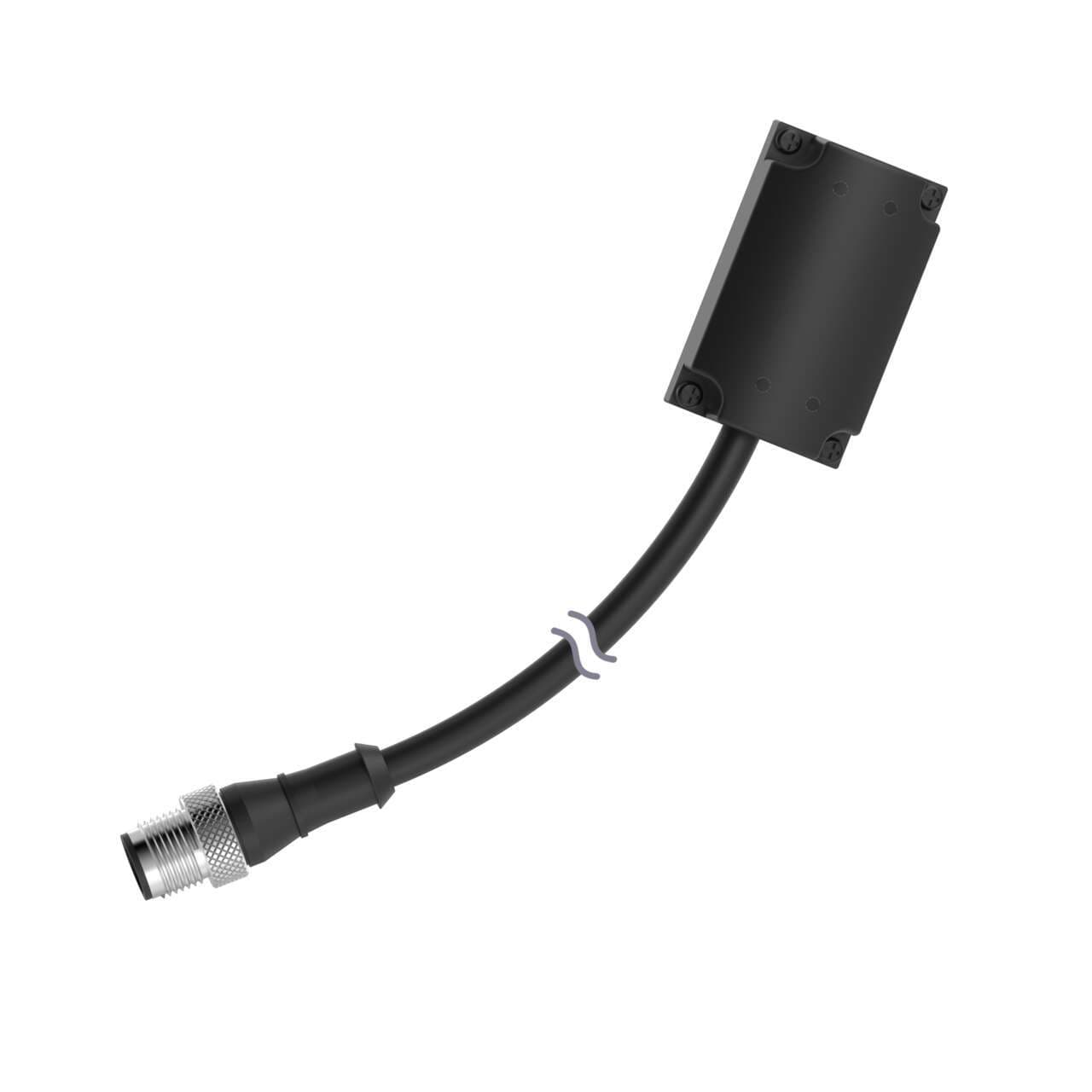 Banner DES4-M51-D Banner DES4-M51-D - S4B Cordset Custom to M12 Double-Ended; 5-pin Straight Male Connector; 0.4 m (1.31 ft) Black PVC Jacket; Nickel-Plated Brass Coupling Nut DES4-M51-D on Powermatic Associates