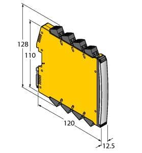 Turck IMX12-AO01-1I-1I-H0/24VDC/CC IMX12-AO01-1I-1I-H0/24VDC/CC Turck - IMX12-AO01-1I-1I-H0/24VDC/CC Analog Signal Isolator, 1-channel IMX12-AO01-1I-1I-H0/24VDC/CC on Powermatic Associates