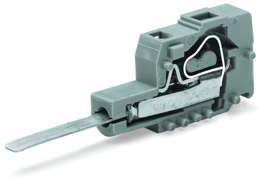 WAGO 231-126 231-126 WAGO - Testing plug module with contact stud; for 280, 736, 737, 738, 780 Series; Pin spacing 5 mm / 0.197 in; 2,50 mm²; gray 231-126 on Powermatic Associates