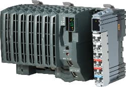 B&R X20CP1686X X20 PLC, Atom 1.3 GHz, 1 GB DDR4 RAM, 1 MB SRAM, 2 GB onboard flash drive, removable application memory: CompactFlash, 1 insert slot for X20 interface modules, 2 USB interfaces, 1 RS232 interface, 1 Ethernet interface (TSN) 10/100/1000BASE-T, 1 POWERLINK X20CP1686X on Powermatic Associates