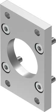 Festo 1502306 flange mounting EAHH-V2-80-R1 Can be used on the bearing cap, but not in combination with the bellows kit. Size: 80, Based on the standard: ISO 15552, Corrosion resistance classification CRC: 4 - Very high corrosion stress, Product weight: 1360 g, Materia 1502306 on Powermatic Associates