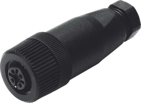 Festo 18494 sensor socket SIE-GD Conforms to standard: (* EN 61076-2-101, * EN 61984), Mounting type: With sleeve nut, Product weight: 13 g, Electrical connection: (* 4-pin, * Straight socket / screw terminal, * M12x1), Plug coding: A 18494 on Powermatic Associates