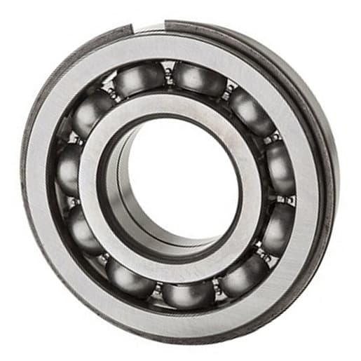 NSK 6008NRC3 Single Row Ball Bearing; 40MM Bore; 68MM Outside Diameter; 15MM Outer Race Width; Open; ABEC 1 | ISO P0; No Filling Slot; Yes Snap Ring; C3-Loose Internal Clearance; Steel Cage 6008NRC3 on Powermatic Associates