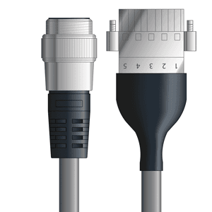 Lapp DN4110046F01 DN4110046F01 - LAPP UNITRONIC® DeviceNet Cordsets 14 & 18 AWG / 1 + 1 pair Bus - Gray PVC - 7/8 in Male / Plug Header connectors - 1m DN4110046F01 on Powermatic Associates