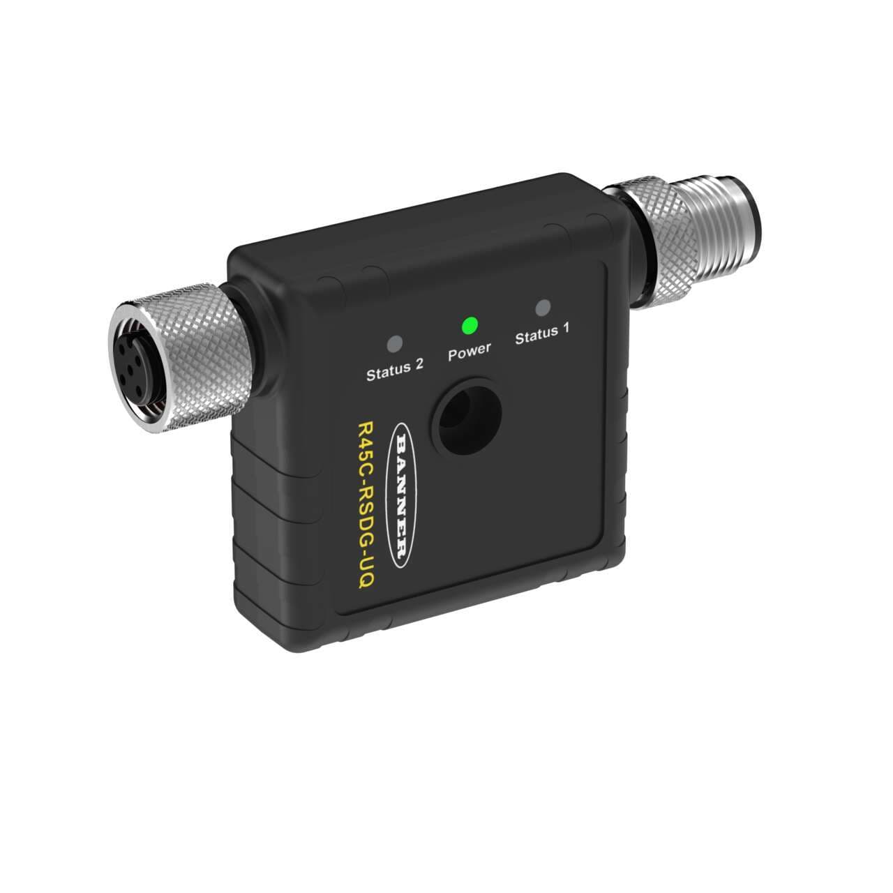 Banner R45C-RSDG-UQ Banner R45C-RSDG-UQ - R45C Series; RSD Communications over Pin 5 (Gray Wire); 5-pin M12 Integral QD; Output: Analog Voltage; 5-pin M12 Integral QD R45C-RSDG-UQ on Powermatic Associates