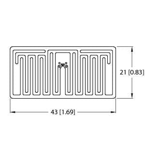 Turck TW860-960-L43-21-P-B38-100PCS TW860-960-L43-21-P-B38-100PCS Turck - TW860-960-L43-21-P-B38-100PCS UHF Tag TW860-960-L43-21-P-B38-100PCS on Powermatic Associates