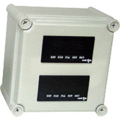 Red Lion ENC5C000 Red Lion ENC5C000 is a wall-mounted enclosure designed specifically for housing 2 PAX meters. It features a plastic construction and offers a degree of protection rated at IP65 NEMA 4X, ensuring protection against dust, water, and other environmental conditions. ENC5C000 on Powermatic Associates