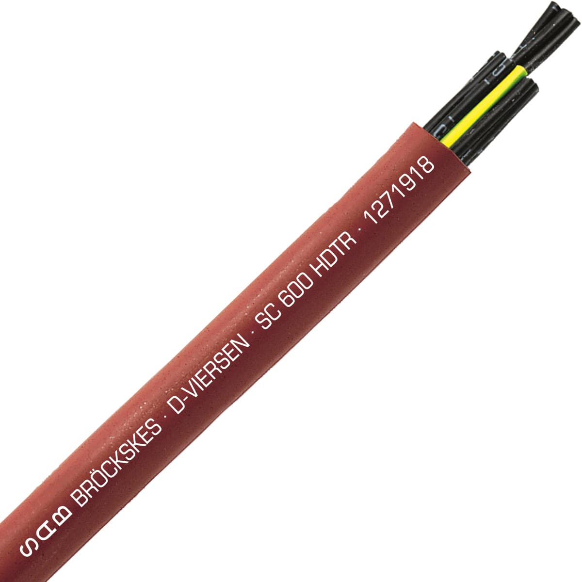 SAB 1271918 SC 600 HDTR - 19 AWG/18c, tear resistant high temperature silicone cable, UL, CSA, CE, RoHS 1271918 on Powermatic Associates