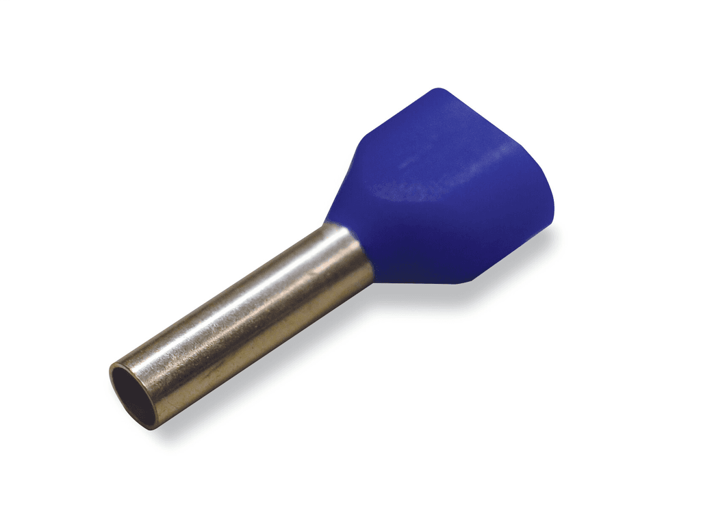 WAGO 216-1535 216-1535 WAGO - Twin ferrule; Sleeve for 2 x 2.5 mm / AWG 14; insulated; blue 216-1535 on Powermatic Associates