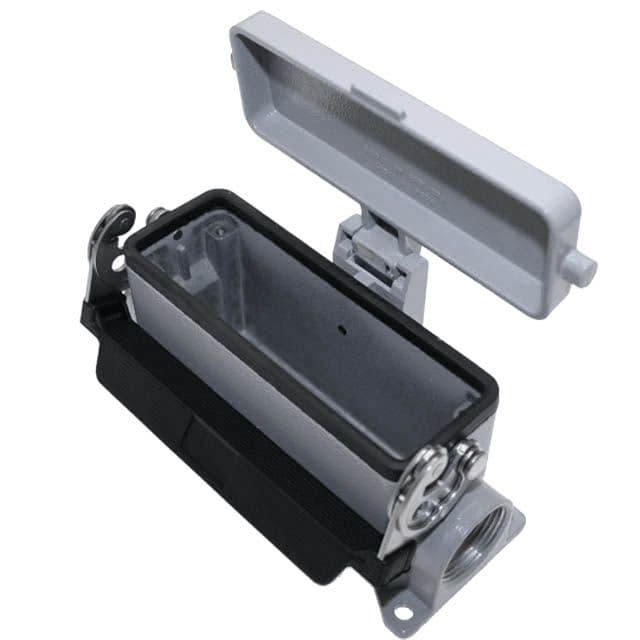 Mencom CMP-16LS Insulated, Rectangular Base with cover, Single Latch, Surface mount, size 104.27, Side PG21 cable entry CMP-16LS on Powermatic Associates