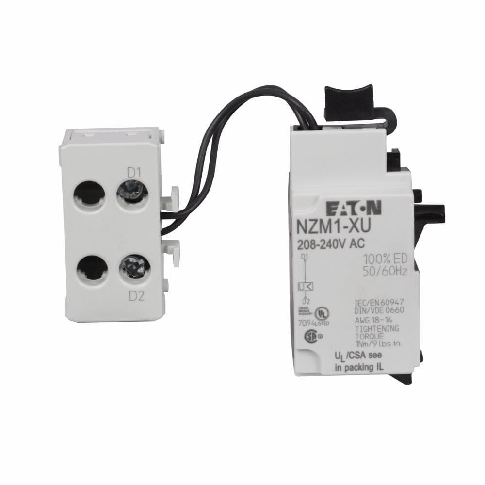 Eaton NZM1-XU24DC NZM1-XU24DC Eaton - Eaton molded case circuit breaker accessory undervoltage release, Undervoltage release, 24 Vdc, NZM1, Frame J-K, Series NZM, 24 Vdc NZM1-XU24DC on Powermatic Associates