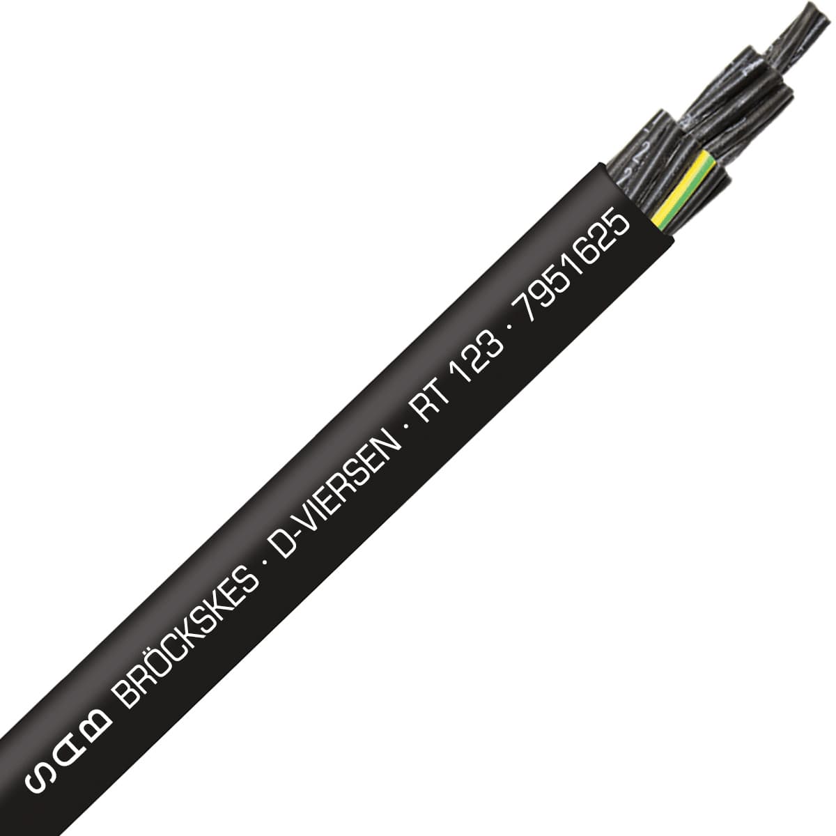 SAB 7951625 RT 123 - 16 AWG/25c, PUR rugged and dependable robot/track cable, �450� torsion 7951625 on Powermatic Associates