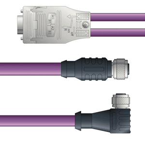 Lapp PB4110157S10 PB4110157S10 - LAPP UNITRONIC® PROFIBUS Cordsets 22 AWG / 1 pair Bus - Violet PVC - M12 Female and M12 Female 90 deg / D-sub Straight connectors - 10m PB4110157S10 on Powermatic Associates