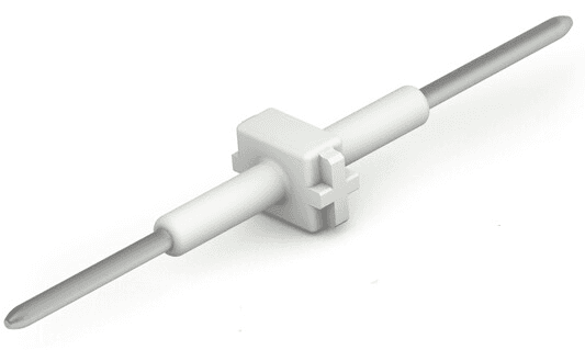 WAGO 2061-901/034-000 2061-901/034-000 WAGO - Board-to-Board Link; Pin spacing 6 mm; 1-pole; Length: 34 mm; white 2061-901/034-000 on Powermatic Associates