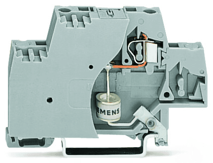 WAGO 280-503/281-581 280-503/281-581 WAGO - Terminal block with gas-filled surge arrester and end plate; with direct connection to DIN rail; 230 VAC/VDC 280-503/281-581 on Powermatic Associates