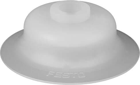 Festo 190986 vacuum suction cup ESV-30-SS Wearing part, easily replaceable Min. workpiece radius: 110 mm, suction cup diameter: 30 mm, suction cup volume: 0,867 cm3, Position of connection: on top, Assembly position: Any 190986 on Powermatic Associates