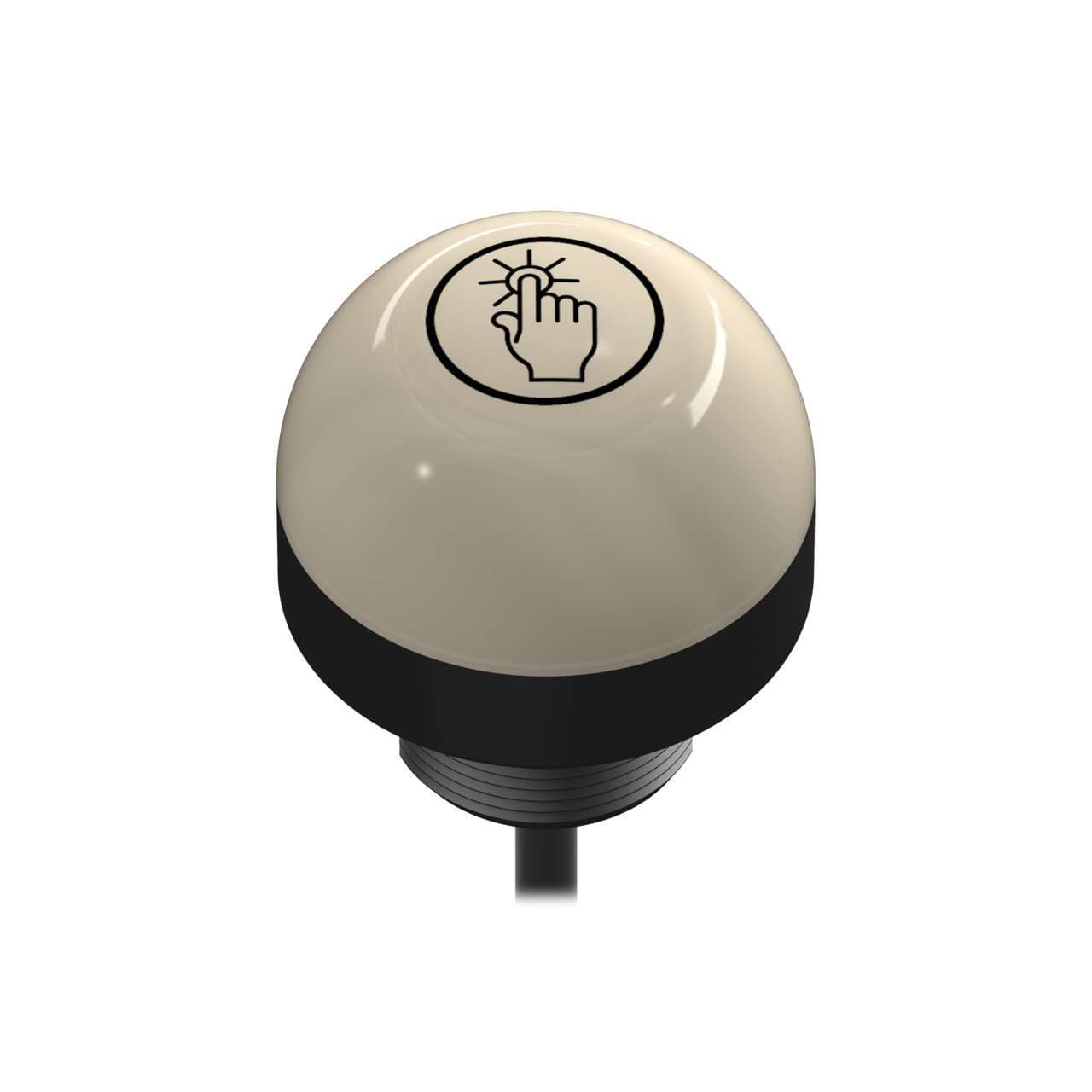Banner K50APTGRYF2QP K50 Series EZ-LIGHT: 3-Input-Color Touch Sensor; Voltage: 12-30 V dc; Housing: Polycarbonate; IP67 IP69K; Input: PNP (NO); Colors: Green Red Yellow; 150 mm (6 in) M12 PVC Pigtail QD K50APTGRYF2QP on Powermatic Associates