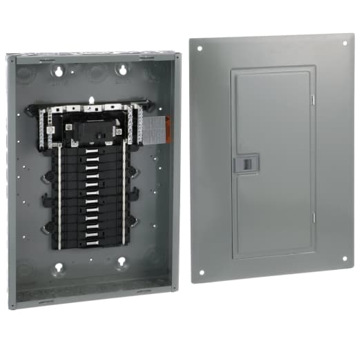 Schneider Electric CQO124M100PC Loadcentre, QO, 1 phase, 24 spaces, 44 circuits, 100A main breaker, PoN, NEMA1, combo cover, CSA CQO124M100PC on Powermatic Associates