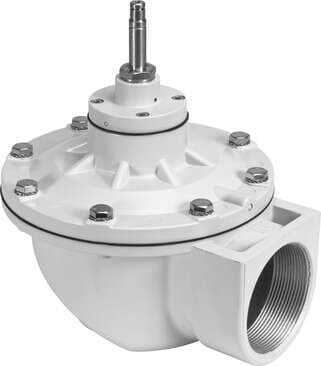 Festo 1281702 basic valve VZWE-E-M22C-M-G212-620-H Reverse jet pulse valve, angle design Design structure: (* Corner design, * Diaphragm valve), Type of actuation: electrical, Sealing principle: soft, Assembly position: Any, Mounting type: (* Tightened, * with thread) 1281702 on Powermatic Associates