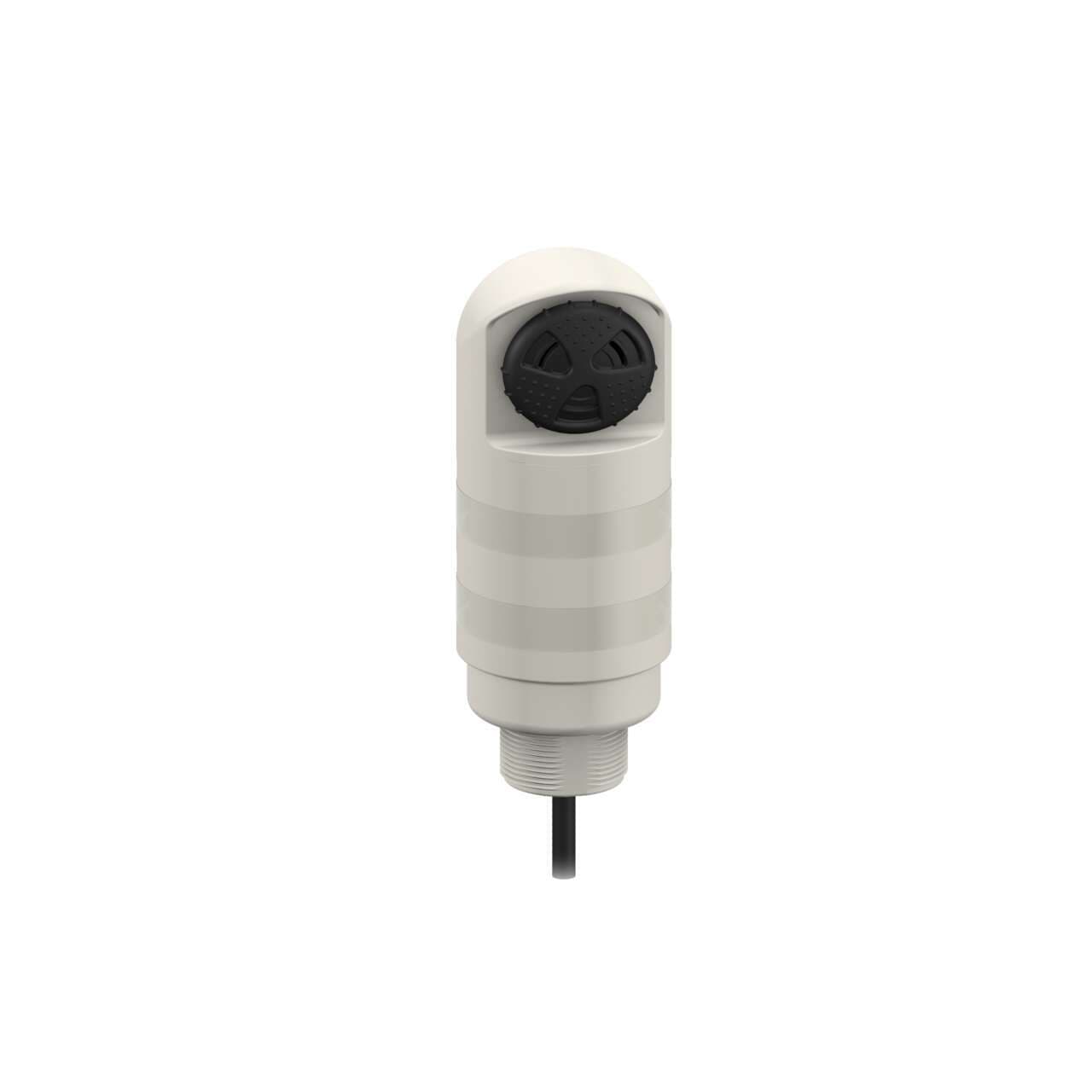 Banner TL50BLY2R2ALS3C Beacon Tower Light: 2-Color Sealed; Loud Pulsed Audible Indicator: Gray housing; Voltage: 12-30 V dc or 24 V ac; Environmental Rating: IP67; Input: Bimodal; Colors: Yellow flash Red flash; 2 m (6.5 ft) Integral Cable TL50BLY2R2ALS3C on Powermatic Associates