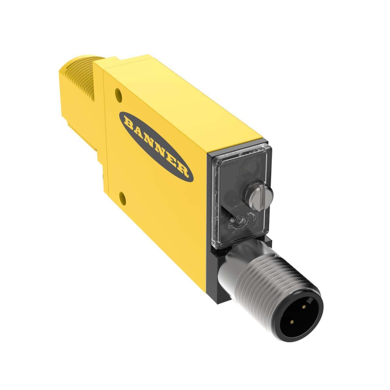 Banner SM2A312FVQD MINI-BEAM: Visible Red 650 nm Glass Fiber Optic; Range: Depends on Fiber; Input: 24-240 V ac; Output: SPST Solid-state 2-Wire; Micro-style Integral QD SM2A312FVQD on Powermatic Associates