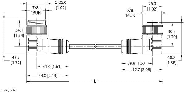 Turck WSM WKM 40-0.3M WSM WKM 40-0.3M Turck - WSM WKM 40-0.3M WSM WKM 40-0.3M on Powermatic Associates