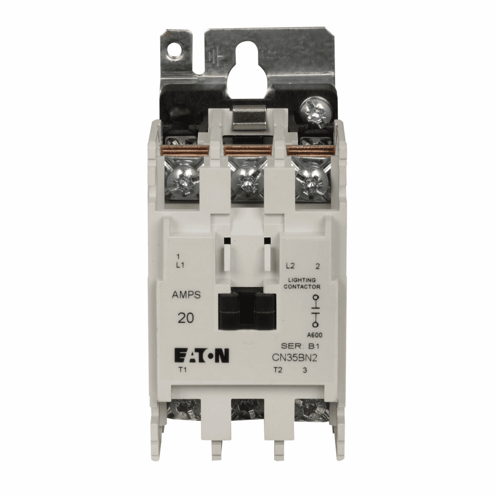 Eaton CN35BN2HB CN35BN2HB Eaton - Eaton CN35 electrically held lighting contactor, 20 A, 1 NO, 20 A, Two-pole, CN35, Lighting contactors CN35BN2HB on Powermatic Associates