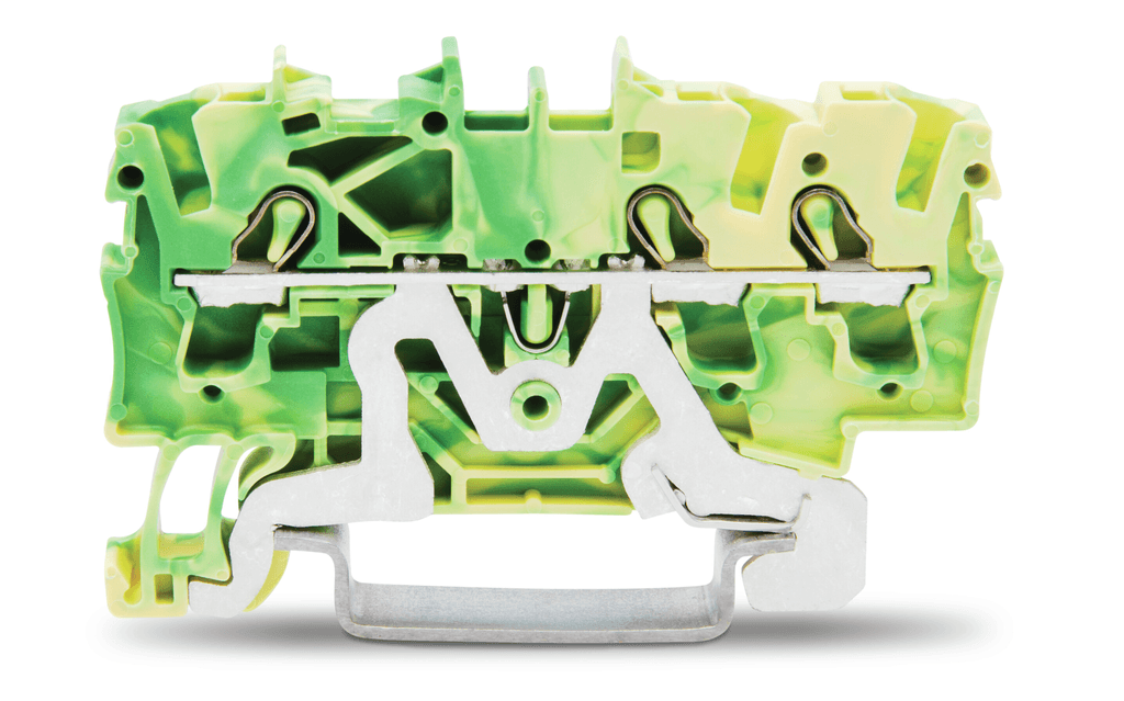 WAGO 2002-1307 2002-1307 WAGO - TOPJOB®S ground terminal block; rail mount; 3-conductor; 5.2 mm wide; green-yellow 2002-1307 on Powermatic Associates