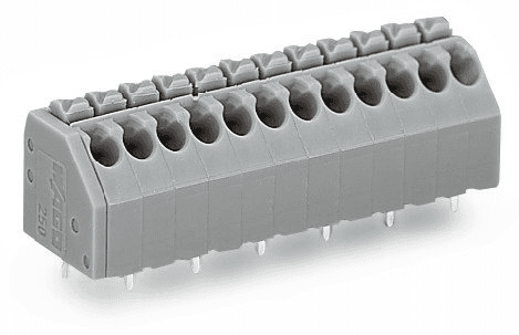 WAGO 250-216 250-216 WAGO - PCB terminal block; push-button; 1.5 mm²; Pin spacing 3.5 mm; 16-pole; Push-in CAGE CLAMP®; 1,50 mm²; gray 250-216 on Powermatic Associates