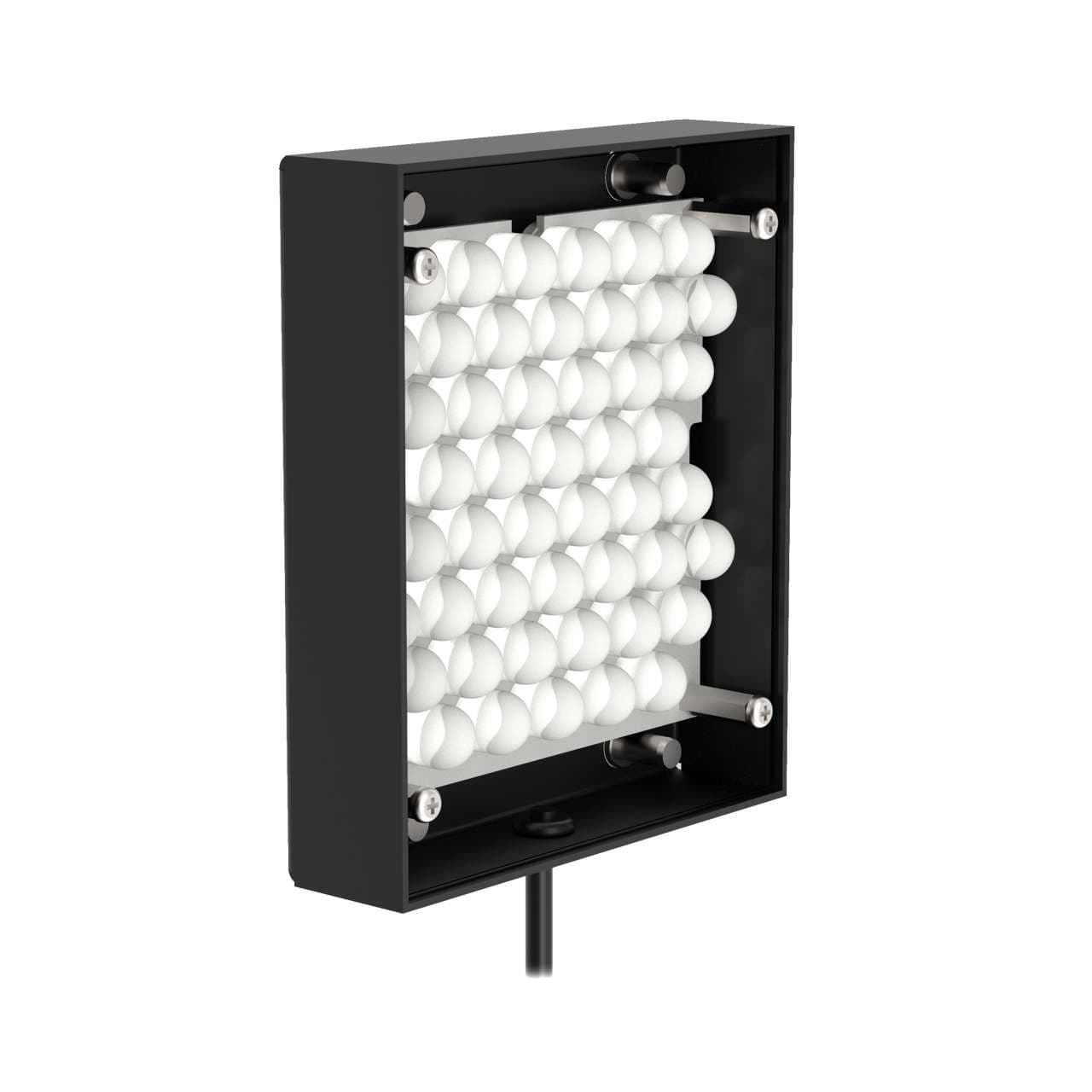 Banner LEDWA80X80M PresencePLUS 80 x 80 mm Area Light; Visible White LED 24 V dc; 2 m (6.5 ft) cable with 3-pin male Connector; Connects to P4 LEDWA80X80M on Powermatic Associates
