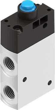 Festo 8031336 stem actuated valve VMEF-STCZ-M32-M-G14 Valve function: 3/2 closed, monostable, Type of actuation: mechanical, Width: 20 mm, Standard nominal flow rate: 870 l/min, Operating pressure MPa: -0,095 - 1 MPa 8031336 on Powermatic Associates