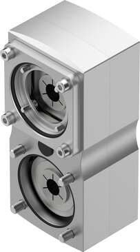 Festo 1589706 parallel kit EAMM-U-110-D80-80G-120-S1 Suitable for electric drives. Size: 110, Assembly position: Any, Gear unit ratio: 1:1, Max. speed: 5000 1/min, Storage temperature: -25 - 60 °C 1589706 on Powermatic Associates